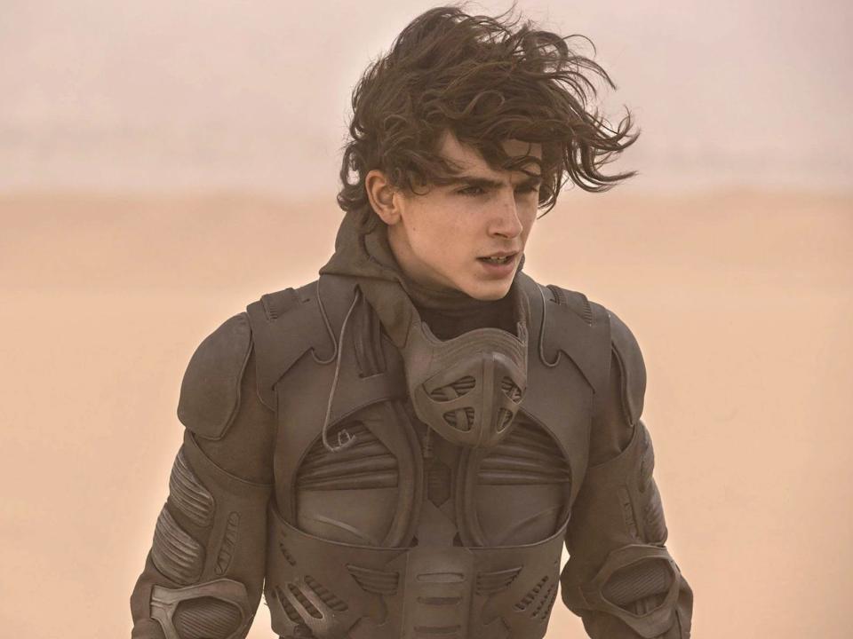 Timothée Chalamet as Paul Atreides in "Dune."