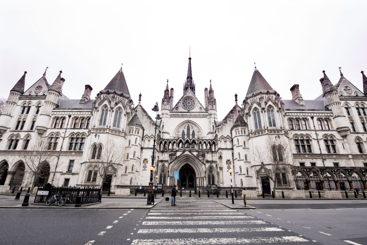 The Royal Courts of Justice in London  (PA Archive)