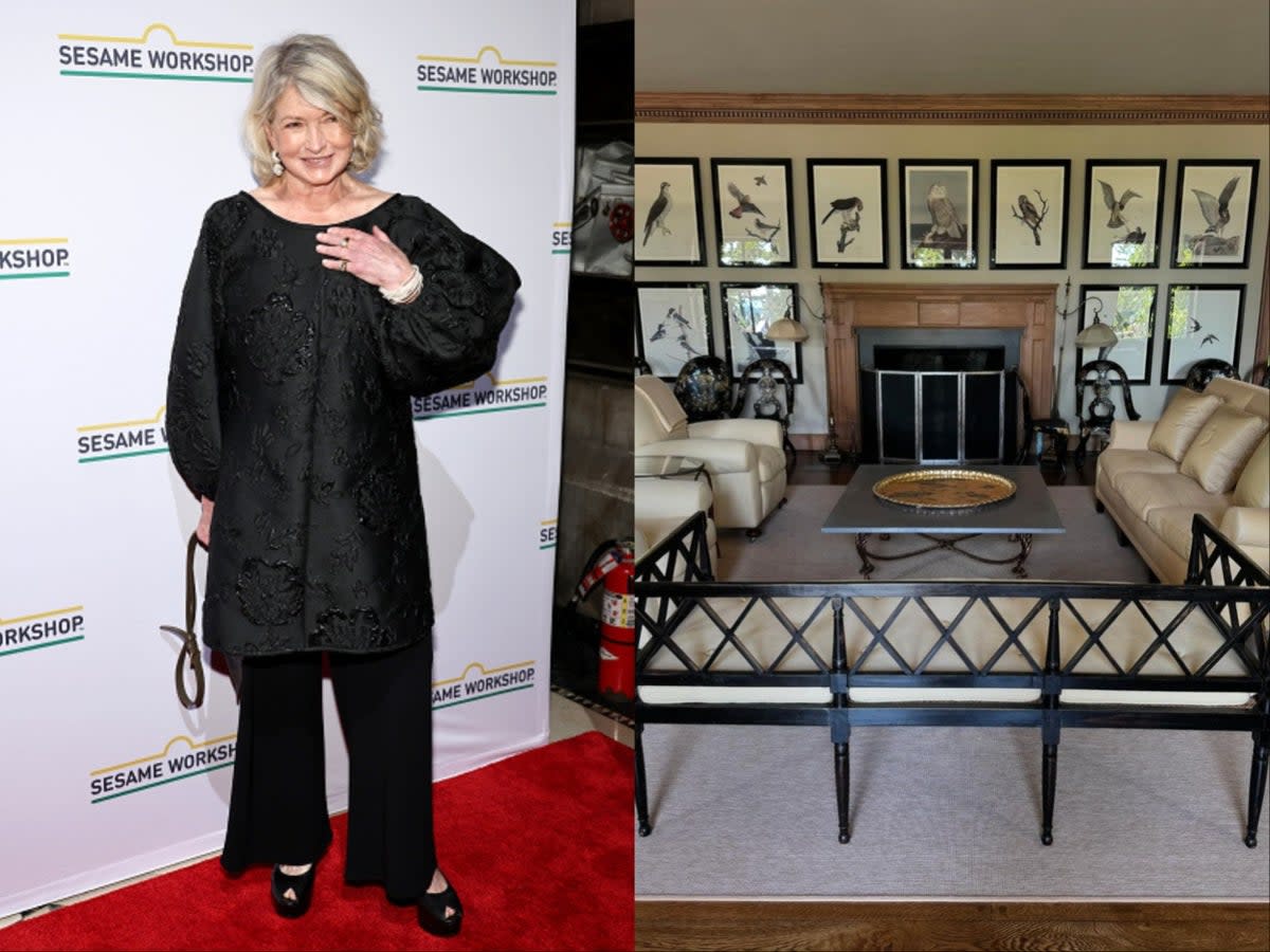 Martha Stewart responds to fans who called her living room ‘old and stuffy’ (Getty Images/Instagram/@marthastewart48)