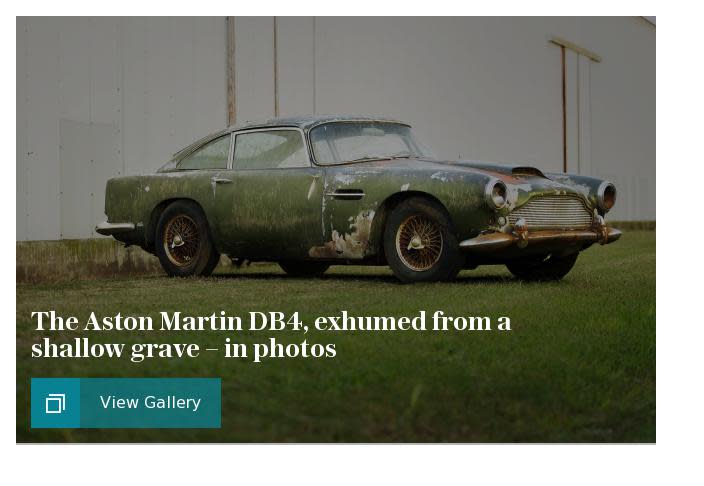 aston db4 wood find