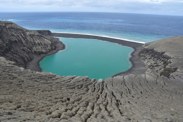 Scientists say the Tongan island of Hunga Tonga Hunga Ha'apai, created when an undersea volcano erupted in 2014, may offer clues to how life potentially developed on Mars