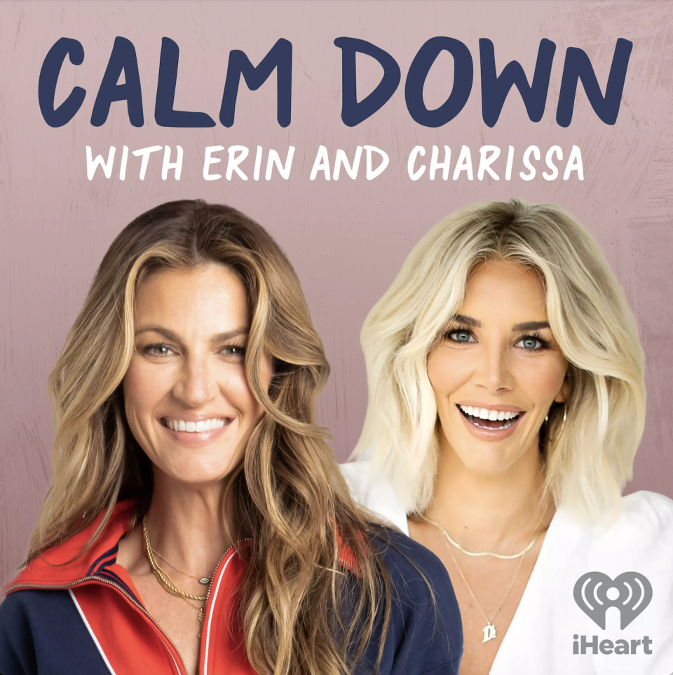 <p><a href="https://go.redirectingat.com?id=74968X1596630&url=https%3A%2F%2Fpodcasts.apple.com%2Fus%2Fpodcast%2Fcalm-down-with-erin-and-charissa%2Fid1548527210&sref=https%3A%2F%2Fwww.goodhousekeeping.com%2Flife%2Fentertainment%2Fa44544155%2Fdancing-with-the-stars-2023-erin-andrews-husband-baby-instagram%2F" rel="nofollow noopener" target="_blank" data-ylk="slk:Shop Now;elm:context_link;itc:0;sec:content-canvas" class="link ">Shop Now</a></p><p>'Calm Down with Erin and Charissa'</p>