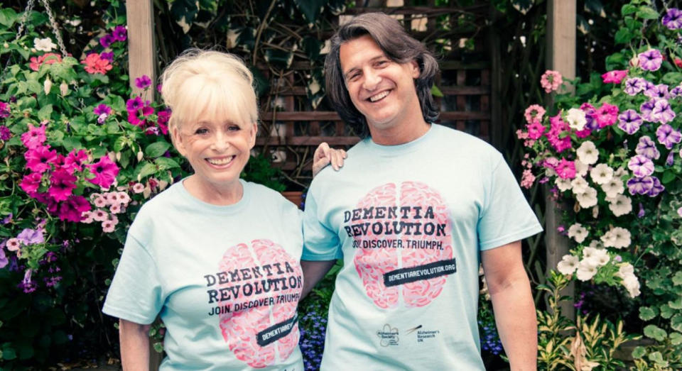 Barbara Windsor and husband Scott (Credit: PA)