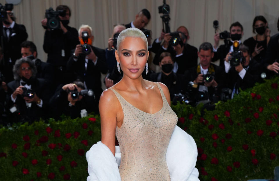 Kim Kardashian has received a temporary restraining order credit:Bang Showbiz