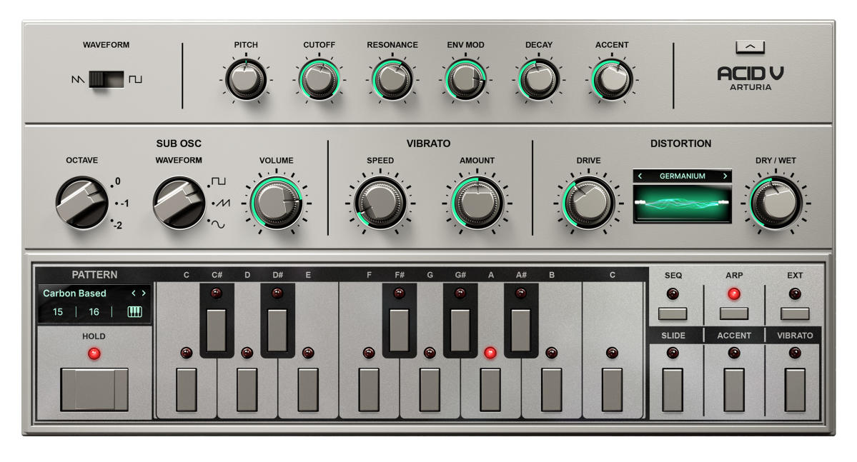 Arturia's Acid V is a Roland TB-303, without the headaches