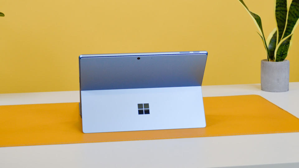 A Microsoft Surface Pro 11 on a desk