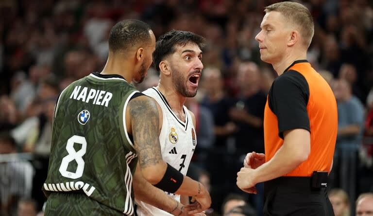 Facundo Campazzo, sancionado con un encuentro tras su expulsión frente al Bayern Munich