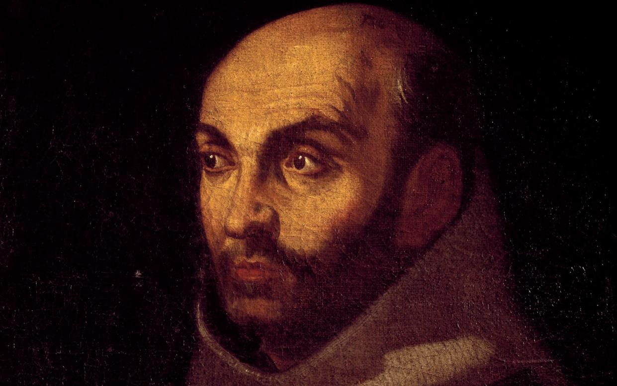 St John of the Cross in a 17th-century painting in the Museo de Santa Cruz, Toledo