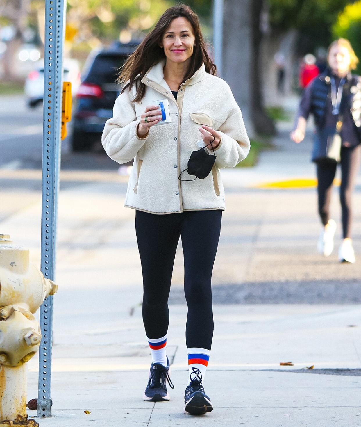 Jennifer Garner is seen on December 10, 2021 in Los Angeles, California.