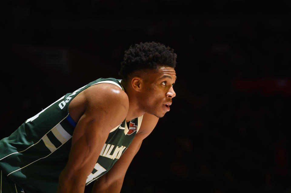 There aren’t many players who can change the complexion of a playoff series all by themselves. Giannis Antetokounmpo, though, is one of them. (Getty)
