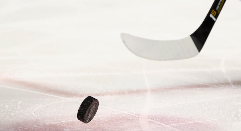 It was a scary scene for all those at the Meridian Centre on Thursday night when Niagara IceDogs netminder was severely cut by a skate. (Photo by Ezra Shaw/Getty Images)