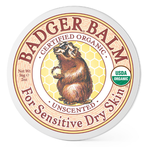 Badger Balm unscented against white background