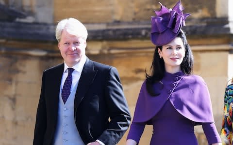  Charles Spencer, 9th Earl Spencer and Karen Spence