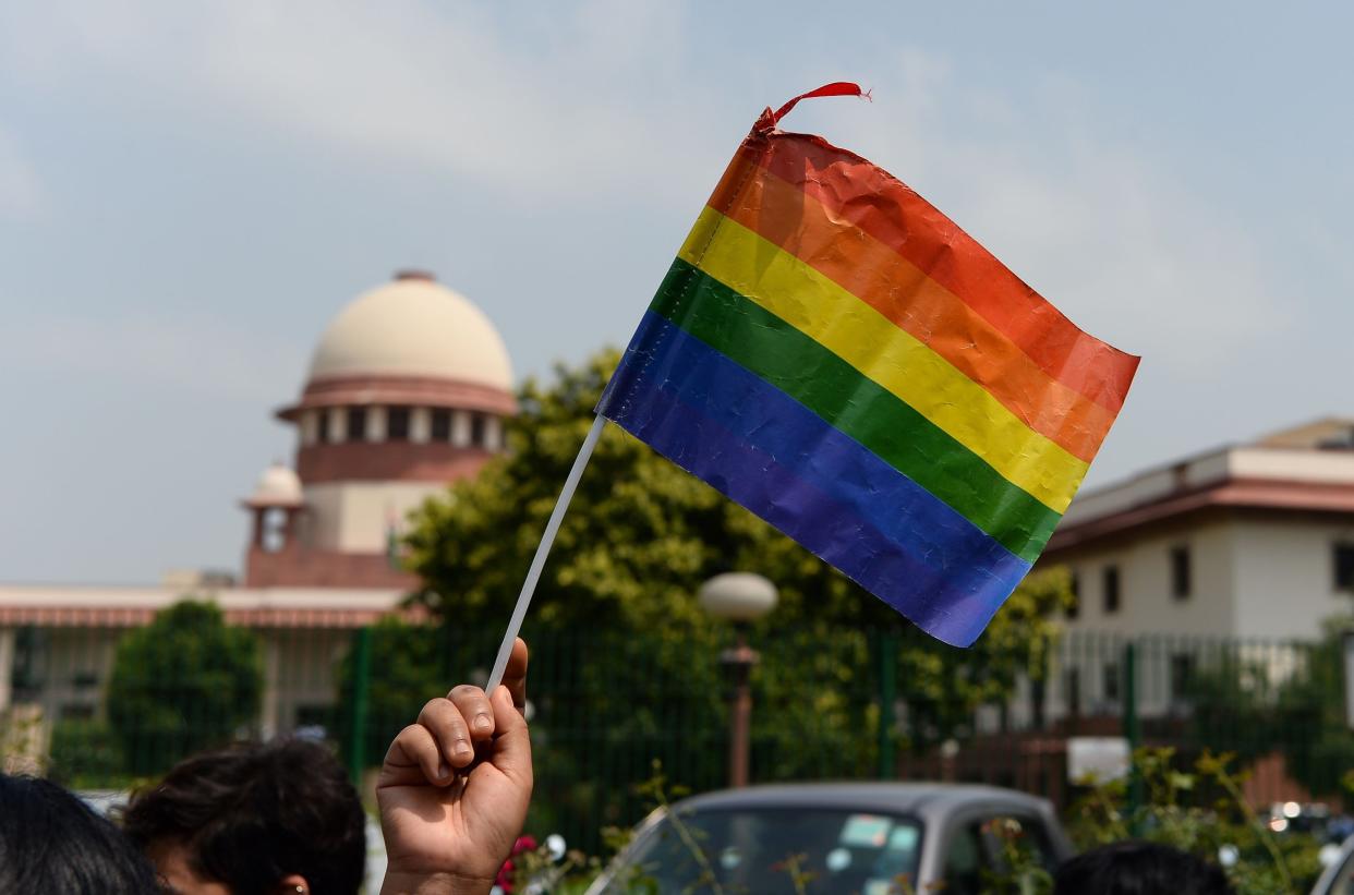 India's Supreme Court decriminalised gay sex in a historic ruling: AFP/Getty Images