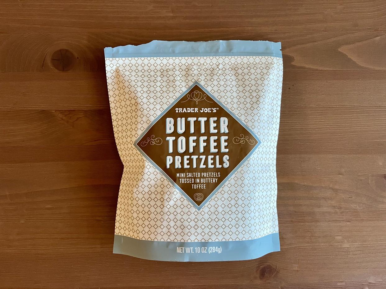 trader joes Butter Toffee Pretzels