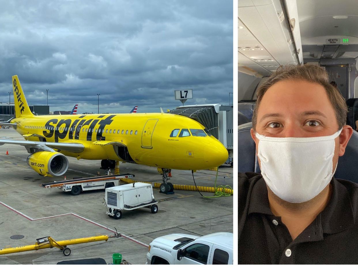 Flying on JetBlue and Spirit during pandemic