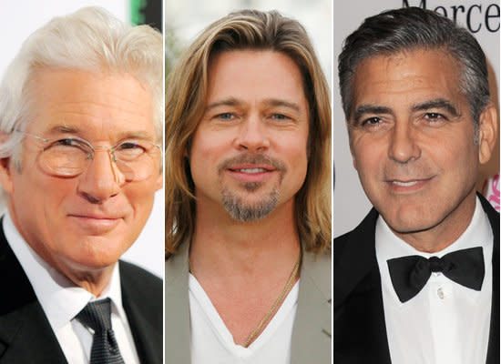 A) Richard Gere  B) Brad Pitt  C) George Clooney 