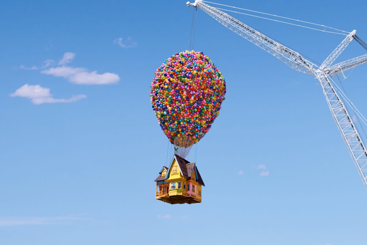 Defying gravity: Enjoy your very own ‘Up’ experience (with a little help from a crane)  (Ryan Lowry)