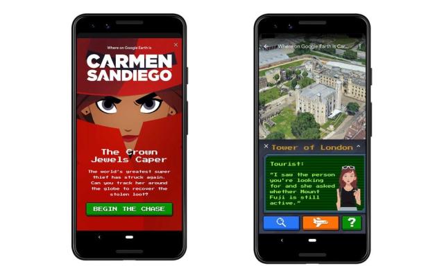 Here's How to Catch Carmen Sandiego on Google Earth