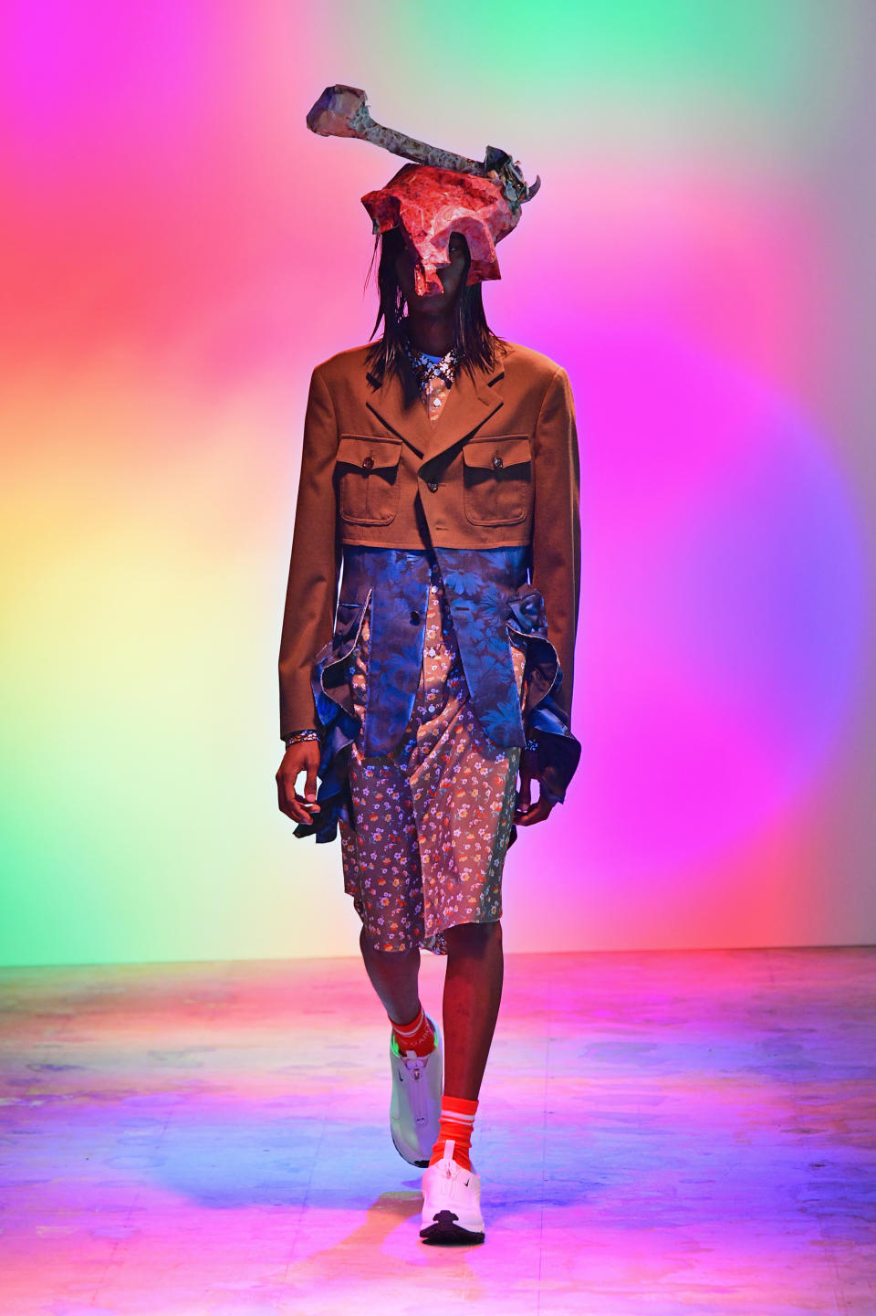 Comme des Garçons Homme Plus Spring ’22. - Credit: Yukie Miyazaki/WWD