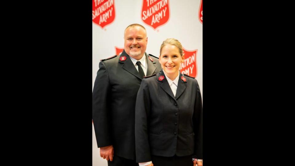 Majors Jason and Bethany Burns were appointed as the area commanders for The Salvation Army of Greater Charlotte effective June 18.
