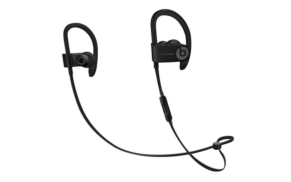 <p>"I am still one of those people at the gym running with an annoying headphone cord slapping against my chest. So, this year, I’d love to upgrade to a Bluetooth pair. The Powerbeats3, Beats' newest iteration of their in-ear Bluetooth headphones, have sweat-resistant earpieces that wrap around the ear to ensure they won’t pop out while exercising. Plus, the battery lasts for 12 hours." <em>— John Scarpinato, Assistant Editor</em></p> <p>To buy: <a rel="nofollow noopener" href="https://www.amazon.com/Powerbeats3-Wireless-In-Ear-Headphones-Black/dp/B01LZH8QHJ?ie=UTF8&camp=1789&creative=9325&linkCode=as2&creativeASIN=B01LZH8QHJ&tag=travandleis07-20&ascsubtag=7d26ecc17f0b4d1c64f5452074c0a4aa" target="_blank" data-ylk="slk:amazon.com;elm:context_link;itc:0;sec:content-canvas" class="link ">amazon.com</a>; $134</p>