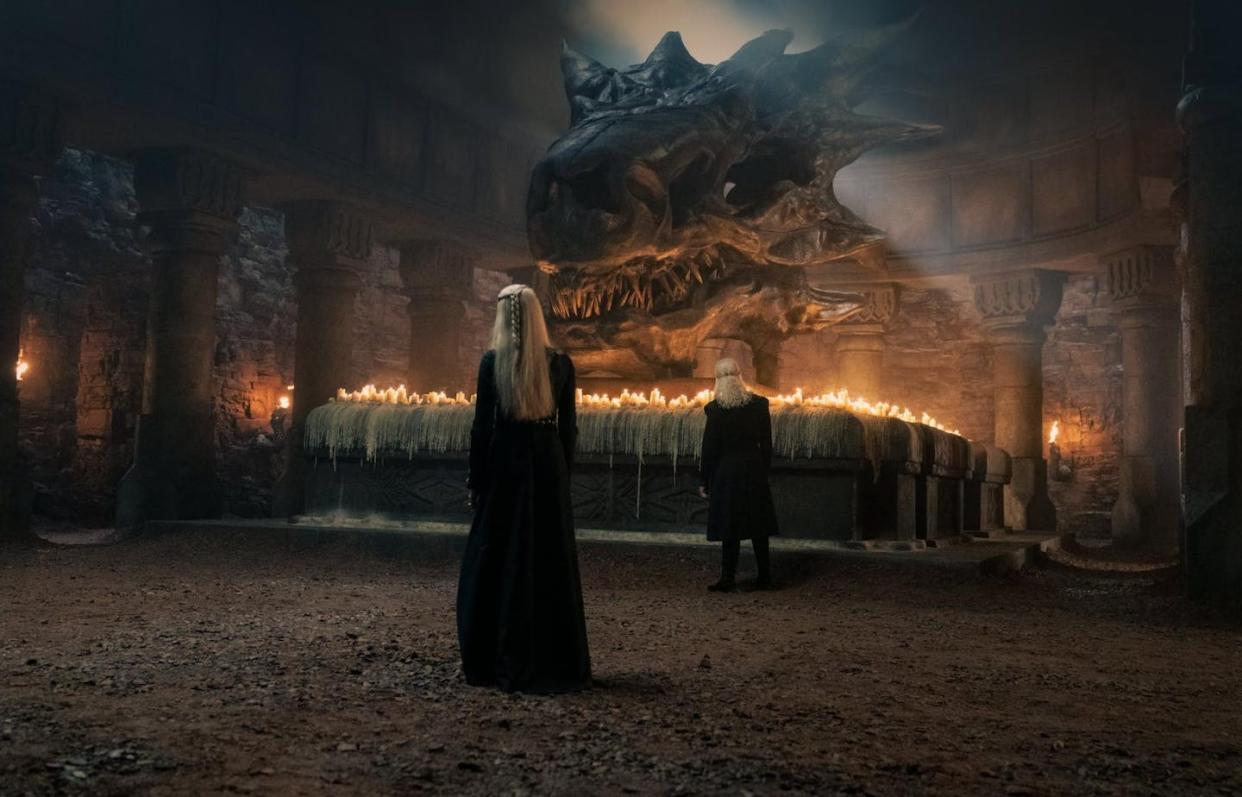 Fotograma de la primera temporada de _La casa del dragón_. <a href="https://www.filmaffinity.com/es/filmimages.php?movie_id=388341" rel="nofollow noopener" target="_blank" data-ylk="slk:FilmAffinity;elm:context_link;itc:0;sec:content-canvas" class="link ">FilmAffinity</a>