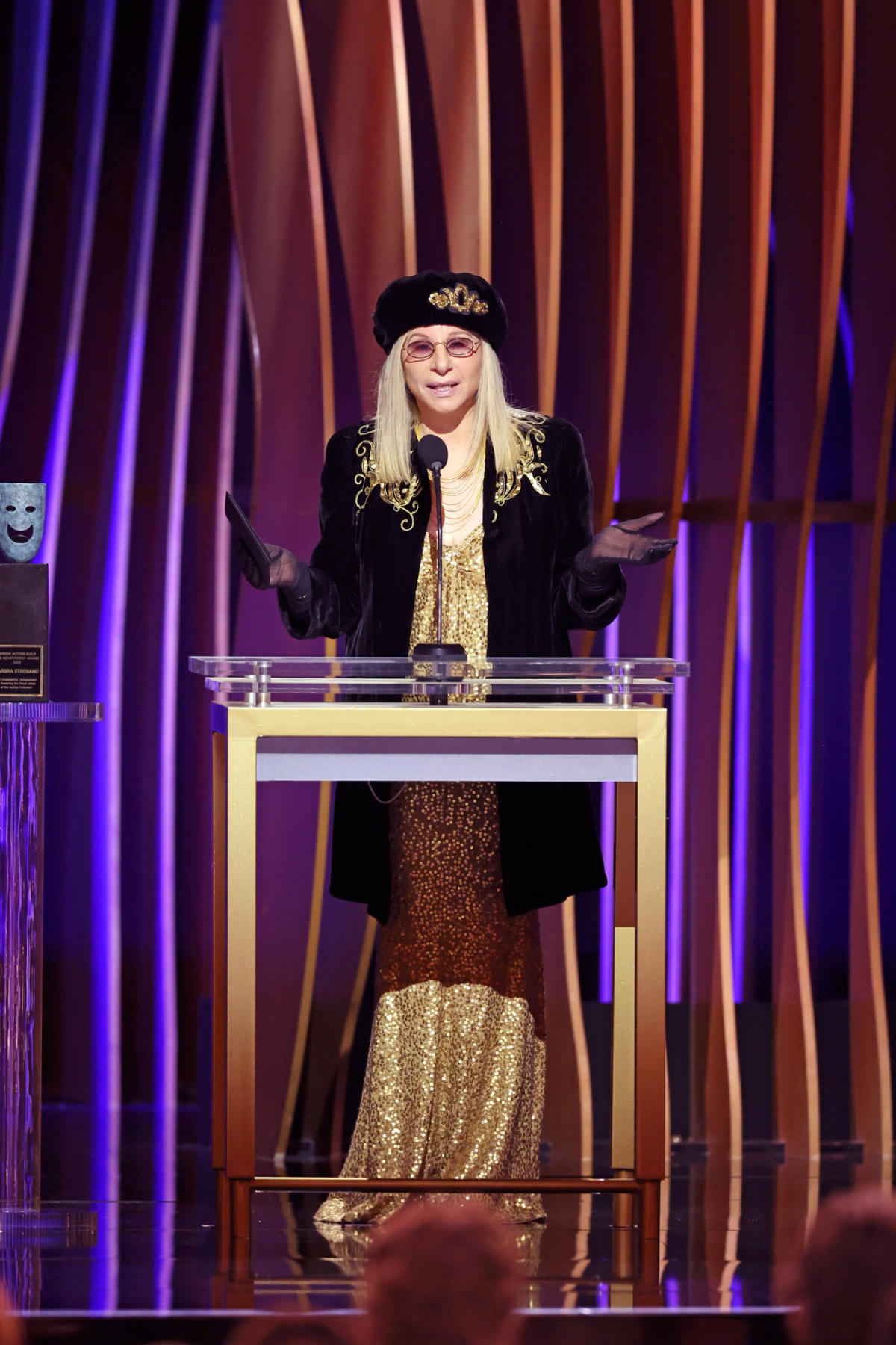 Barbra Streisand Receives Life Achievement Award at 2024 SAG Awards