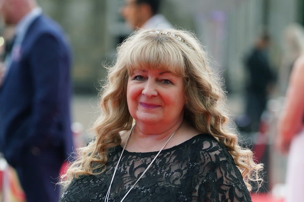 Comedian Janey Godley  arriving for the Pride of Scotland awards (PA)