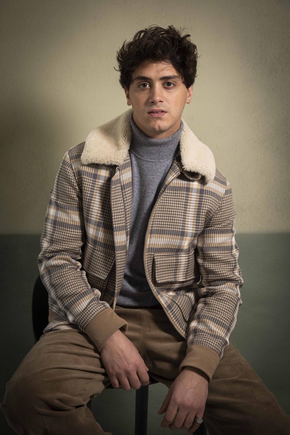 Antonio Cipriano poses for a portrait in New York on Nov. 21, 2022, to promote his series "National Treasure: Edge of History." (Photo by Andy Kropa/Invision/AP)