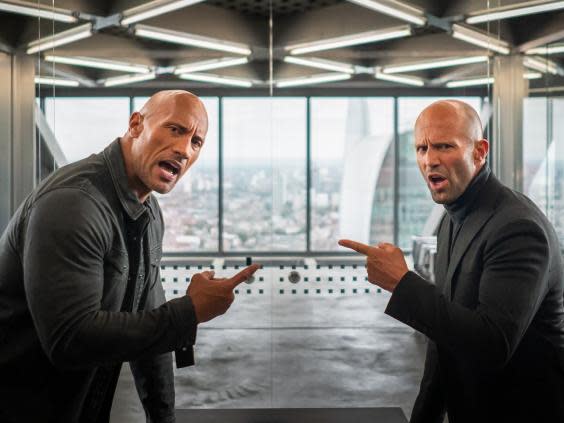 Dwayne Johnson and Jason Statham (Universal Pictures)