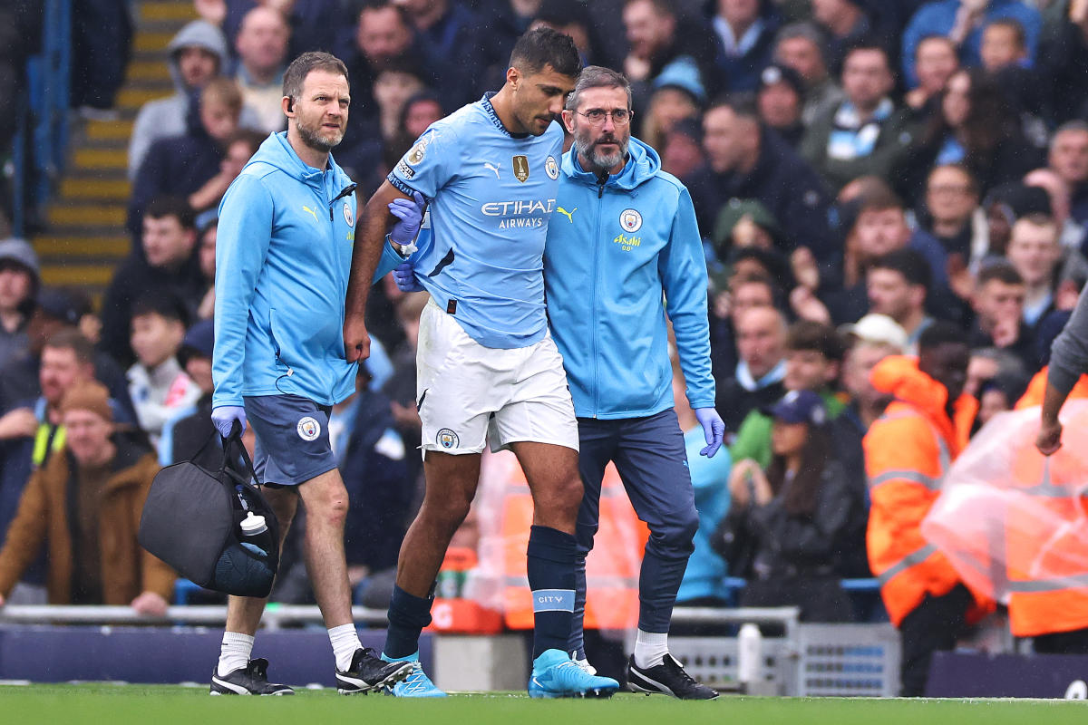 Manchester City’s Rodri ruled out for remainder of Premier League season after ACL surgery