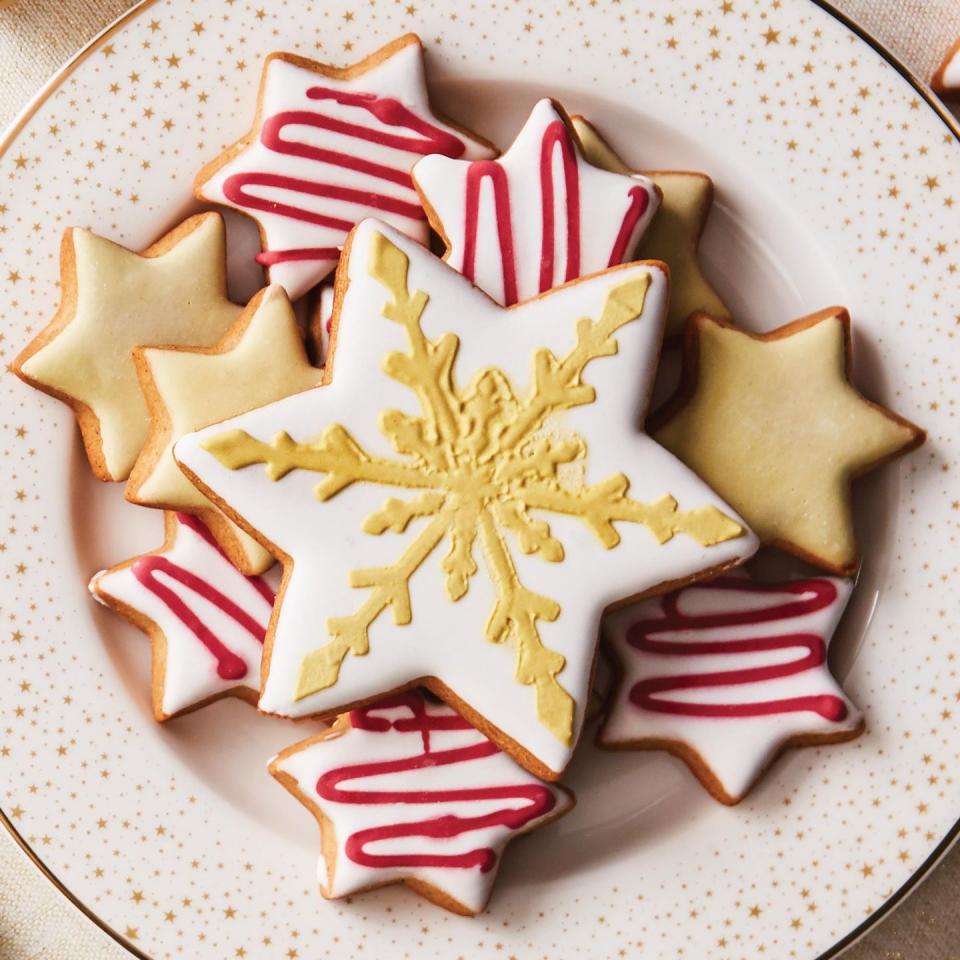 <p><a class="link " href="https://www.bettys.co.uk/christmas-lebkuchen-biscuit-selection" rel="nofollow noopener" target="_blank" data-ylk="slk:SHOP NOW;elm:context_link;itc:0;sec:content-canvas">SHOP NOW</a></p><p>The famous Yorkshire tea-room was actually founded by a Swiss baker, and his influence can still be felt today in Bettys’ wonderful selection of continental products, including these delicious spiced biscuits.</p><p>Christmas Lebkuchen biscuit selection, £8.50, Bettys</p>