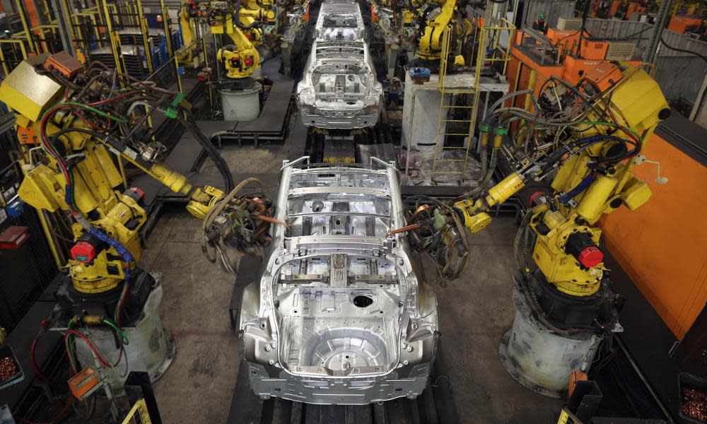 Nissan’s car manufacturing plant in Sunderland.