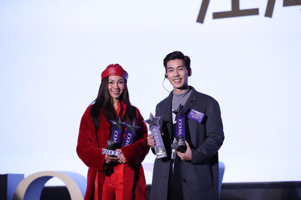 Yahoo Asia Buzz Awards 2017 in Hong Kong