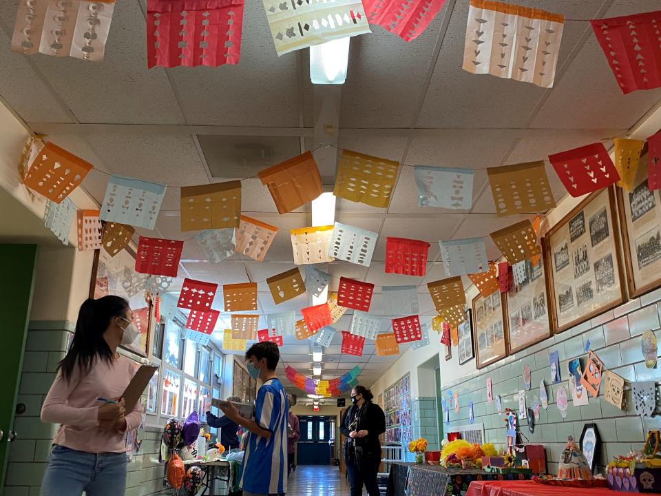 Edison Intermediate School students celebrated Dia de los Muertos, or Day of the Dead on Monday, Nov. 1.