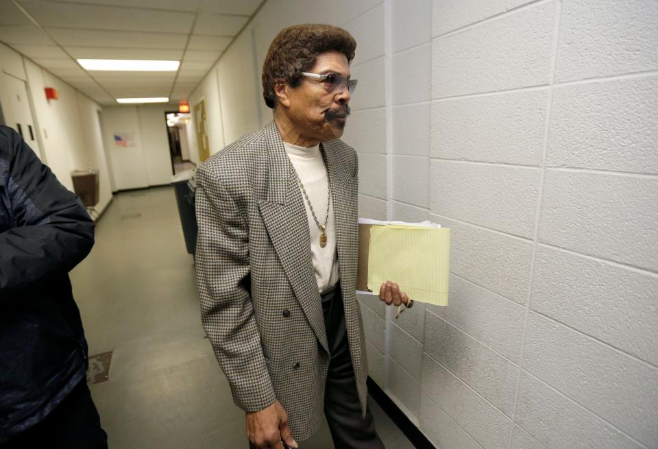 Will Sherard, a landlord, is seen at a sheriff's sale of foreclosed properties in 2016.