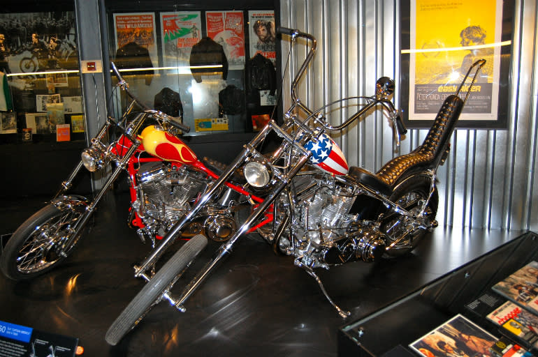 Photo - "Harley-Davidson Museum Easy Rider Captain America Bike" by Danemroberts 