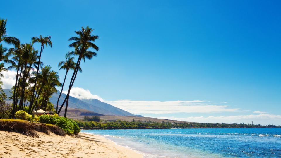 Kaanapali Beach and resort Hotels on Maui Hawaii