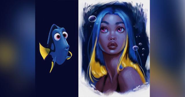 This Artist Turned Disney Animals Into Humans — Look If You Dare!