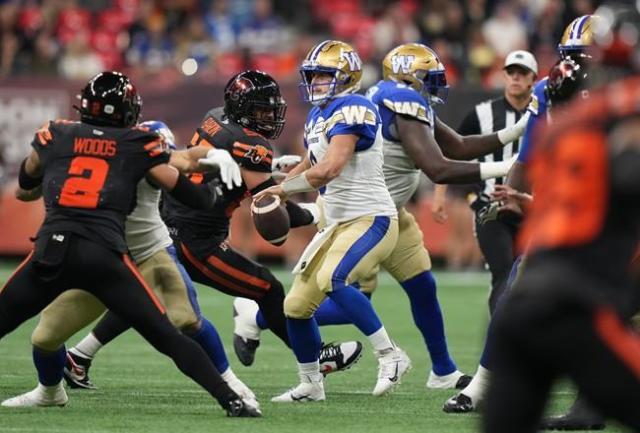 What time is the Blue Bombers vs. Lions playoff game today