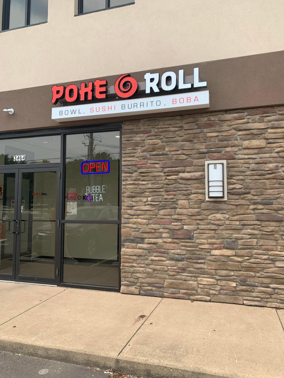 Poke & Roll opened in June in Cuyahoga Falls.