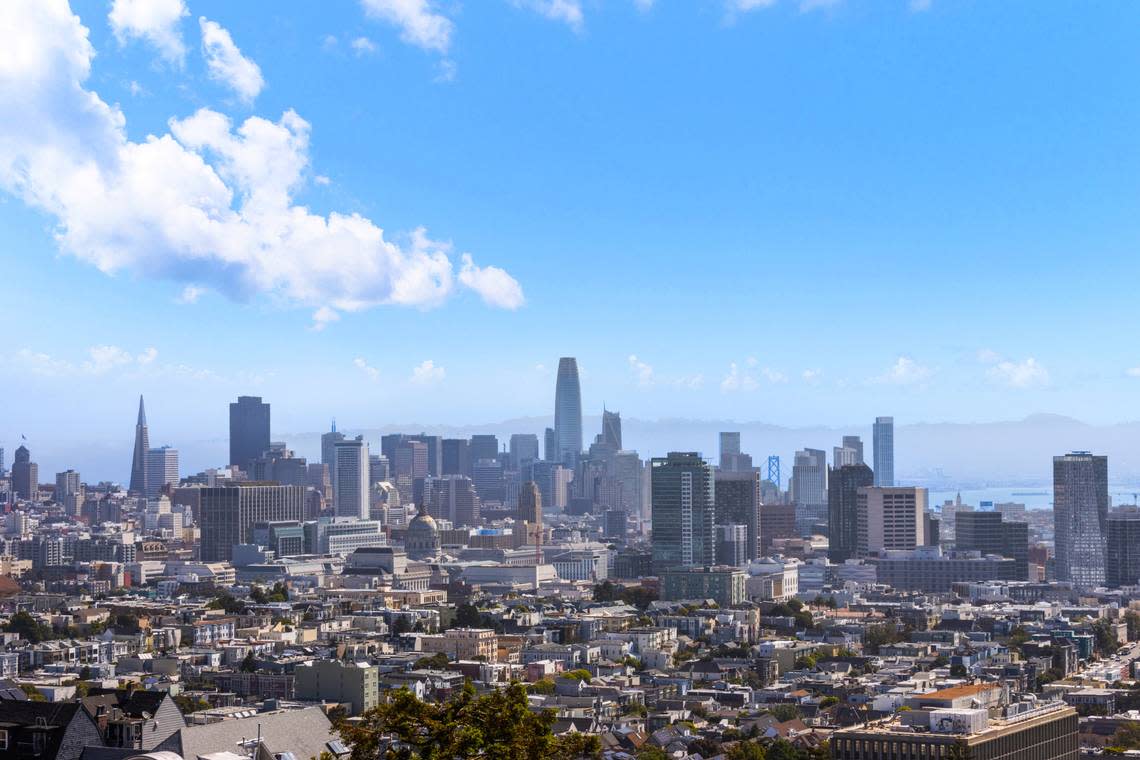 For $899,000, you get panoramic San Francisco views but the living space is only 719 square feet.