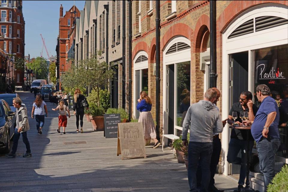 Formerly a ‘dead mews’, Pavilion Road has been turned into a vibrant high street says Anthony Payne (Daniel Lynch)
