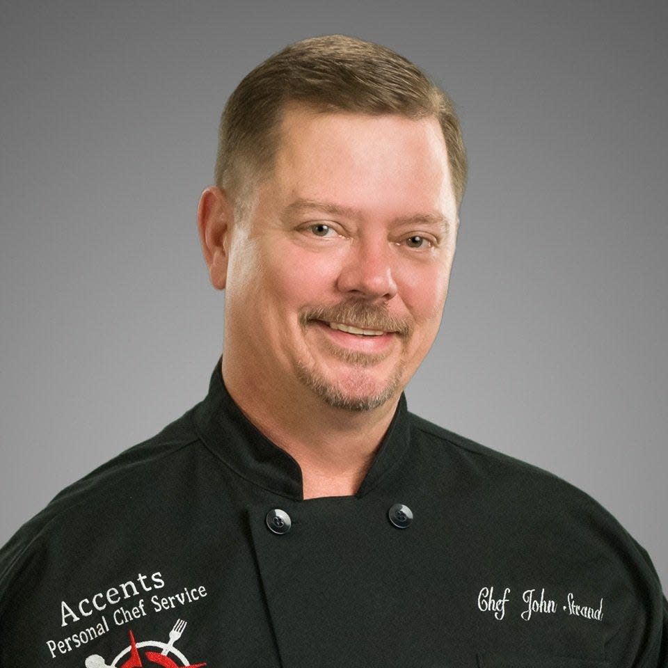 Chef John Strand is one of six local chefs competing at the 2023 Food Prize "Come and Get It!" Friday, October 20 at the Remington Garage in downtown Shreveport.