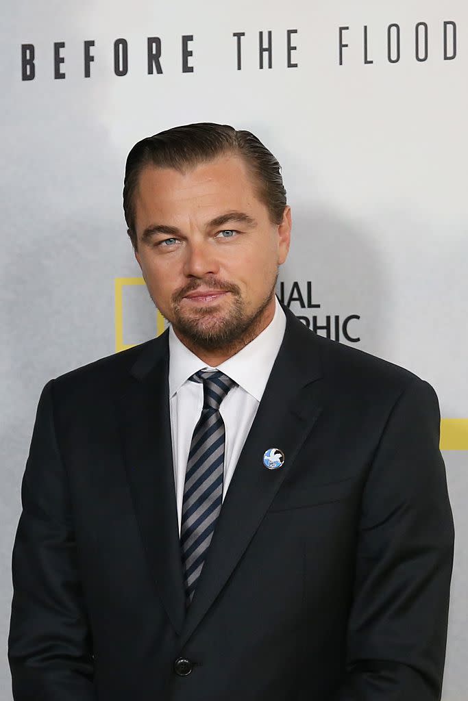 Actor Leonardo DiCaprio, pictured here in October 2016, would rather be dancing. (Photo: Mohammed Elshamy/Anadolu Agency/Getty Images)