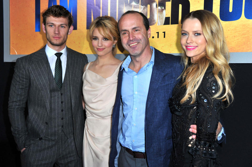 I Am Number Four LA Premiere 2011 Alex Pettyfer Dianna Agron DJ Caruso Teresa Palmer