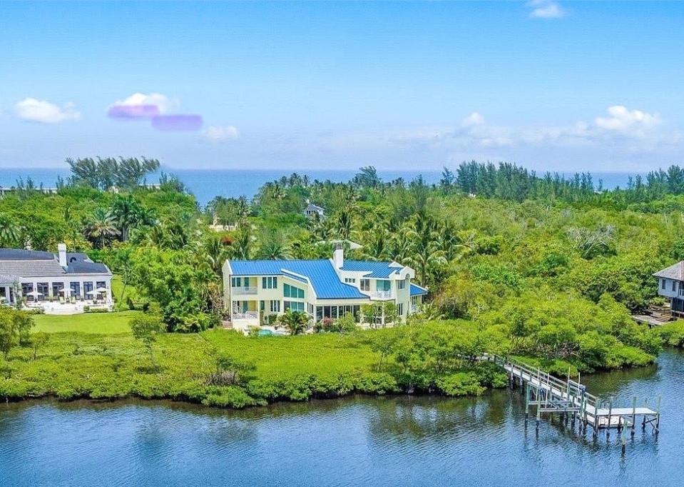 101 Harbor Way in Hobe Sound sold for $4.45 million in February 2024.