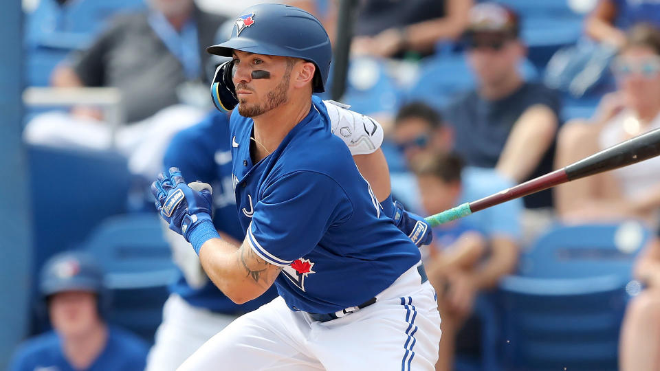 Spencer Horwitz has been extremely productive at Triple-A (Photo by Cliff Welch/Icon Sportswire via Getty Images)