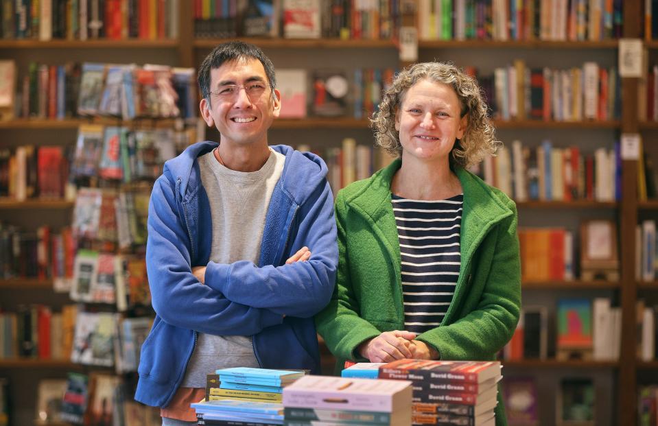 Albert Wan and his wife, Jenny Smith, are co-owners of Bleak House Books in Honeoye Falls. It resides in a large open space on Main Street.